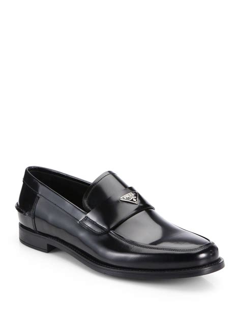 prada size 8-9 mens shoes loafer|Men's Prada Designer Loafers .